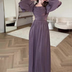 Spring Slim-fitting Temperament High Waist Dress